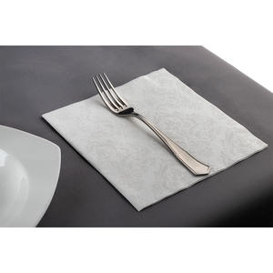 Serviettes en papier blanches 40x40cm imprimées Versalles, ultra douces, 600 pièces, B2B - Product Image 2