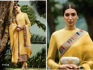 Vestido étnico indio pakistaní, trabajo de bordado pesado con secuencias, Faux Georgette Salwar Kameez, bodas, mayorista directo de Surat - Product Image 2