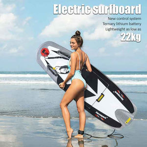Planche de surf électrique haute vitesse RUSH WAVE avec accessoire de pédale Power Jetsurf pour les eaux océaniques, unisexe, Belgique - Product Image 2