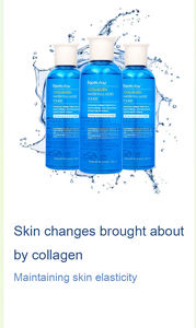 Top Vente Hydratant Farmstay Collagène EAU PLEINE HUMIDE TONER Longue Durée Humidité 200ml Corée - Product Image 2