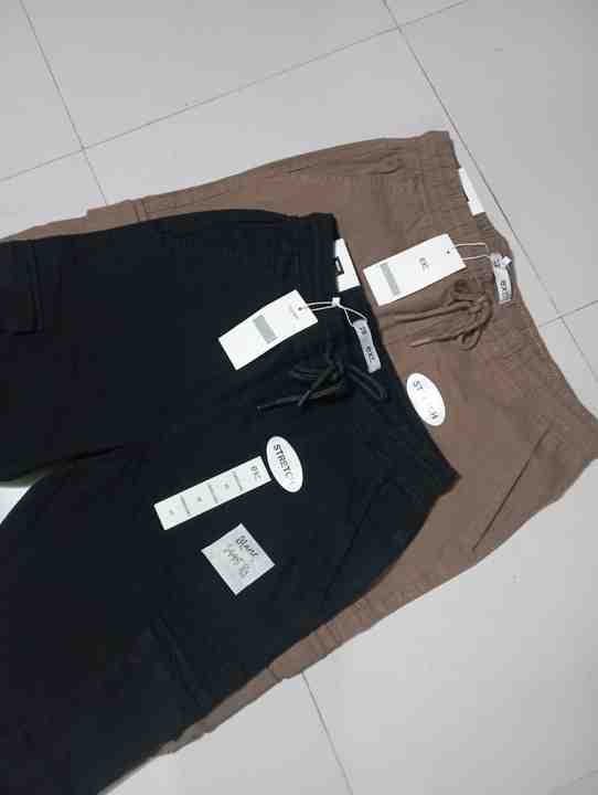 Modern Men's Cotton Polyester Cargo Trousers Trending Workwear Sweatpants for Comfort & Fashionable Everyday Looks