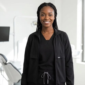 Ensemble de blouses médicales unisexe 3 pièces, épais, manches longues, pour l'automne, blouse de laboratoire et pantalon de travail, uniforme pour les étudiants en dentisterie, les infirmières, le laboratoire - Product Image 4