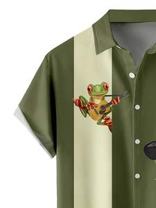 Broderie imprimée dernière conception tissu vierge de haute qualité respirant à venir couleur Unique porter décontracté microfibre trucs chemise - Product Image 3