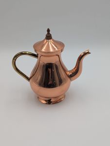 หม้อกาแฟทองแดงสุดหรูพร้อมพวยคอยาวเพื่อควบคุมการเททำให้การต้มกาแฟสนุกและมีสไตล์ยิ่งขึ้น - Product Image 5