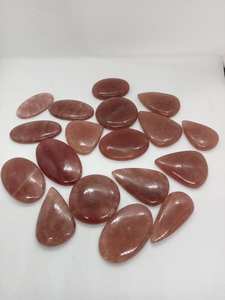 Piedra preciosa mixta suelta negra de cuarzo cereza Natural de alta calidad para la fabricación de joyas - Product Image 3