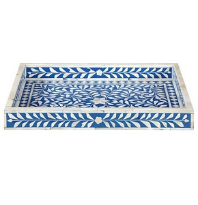 ถาดฝังมุกสำหรับโต๊ะอาหารเช้าและกาแฟถาดฝังฝังมุกงานฝีมือระดับพรีเมียมสำหรับโต๊ะรับประทานอาหาร - Product Image 2