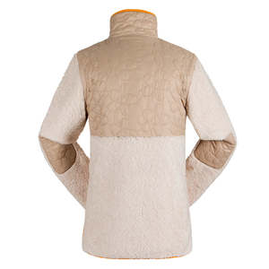 Veste d'hiver de style universitaire pour femmes sur mesure, sweat à capuche tendance avec doublure en sherpa pour les sports de plein air - Product Image 2