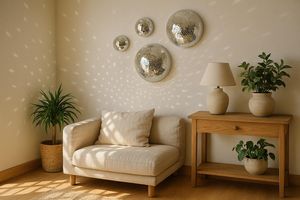 Luces Decorativas Colgantes de Mosaico de Vidrio Hechas a Mano TCE, Decoración Navideña para el Hogar, Sala de Estar, Dormitorio, Fiesta - Product Image 2