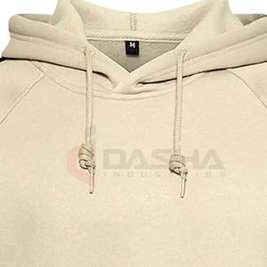 2025 hommes de haute qualité 450G polaire sweat à capuche couleur unie coupe ample en Polyester/coton pour l'impression numérique d'hiver - Product Image 5