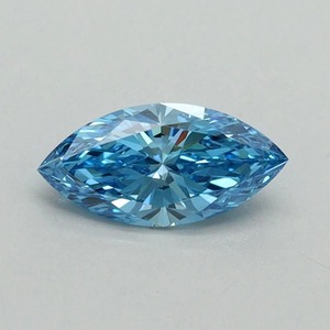 Diamante de Laboratorio con Corte Marquesa, Color Azul Intenso, 2.00 Quilates, VS1, Certificado IGI, Piedra de Compromiso, Venta al Por Mayor - Product Image 2