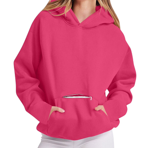 Sudaderas con Capucha Unisex 100% Algodón Estilo Urbano Moda Personalizada Impresión DTG Bordado Sudaderas con Capucha y Sudaderas para Mujer - Product Image 2