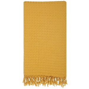 Big Waffle Wholesale Blankets & <b>Throws</b> for Sofa Home Decor Custom <b>Throw</b> Blanket Beach Picnic Luxury Large 100% Turkish Cotton - Product Image 3