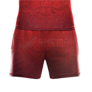 Uniforme ligero de rugby de media manga Uniforme de rugby de color sólido Logotipo personalizado Diseño impreso Uniforme de rugby - Product Image 3