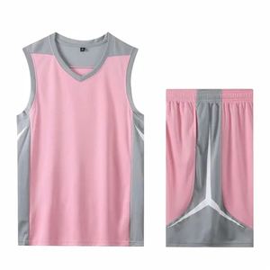 Nouveau Style professionnel personnalisé respirant évacuation de l'humidité séchage rapide basket-ball uniforme unisexe sans manches maillot court ensemble - Product Image 3