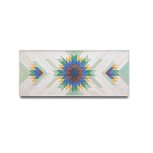 Difusor de sonido rectangular de madera maciza hecho a mano, Panel decorativo de pared verde personalizable, Art Deco, naturaleza muerta, hogar, boda, cumpleaños - Product Image 2