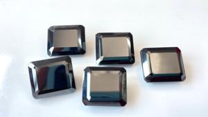 Hematita Natural 16X18mm Octágono Facetado Calidad AAA-Hematita Octágono - Product Image 4