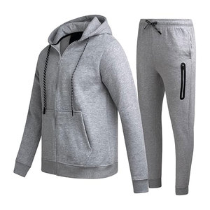 ชุดวอร์มผ้าฝ้ายสไตล์สตรีท2-in-1ของผู้ชายชุดกันหนาวมีฮู้ดสีดำเฮฟวี่เวทระบายอากาศได้ดี - Product Image 6