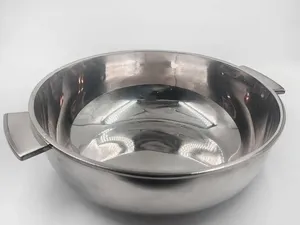 Cacerola de Acero Inoxidable de Grado Alimenticio con Tapa |   Seguro e Higiénico para las Comidas Familiares - Product Image 6