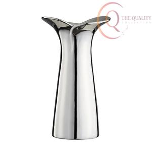 แจกันโลหะตกแต่งทันสมัยที่มีการออกแบบที่เรียบและไร้กาลเวลาเหมาะสำหรับการตกแต่งบ้านสำนักงานและการต้อนรับ - Product Image 6