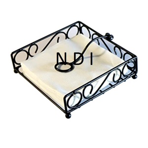 Serviette de table de forme personnalisée conteneur en papier porte-mouchoirs portable table de mariage de luxe centres de table porte-mouchoirs - Product Image 5