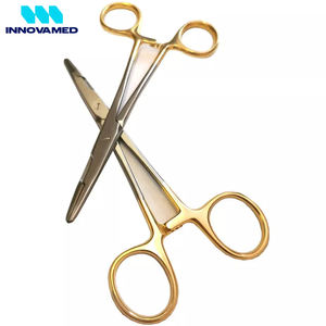 INNOVAMED El mejor soporte de aguja TC de acero de material con tijera Fuente de alimentación manual de 140 mm de longitud Producto más nuevo - Product Image 5