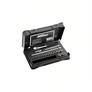 Usag 18-Piece Assortment with Hexagonal <b>Sockets</b> in ABS Case Durable <b>Socket</b> Set - Product Image 2