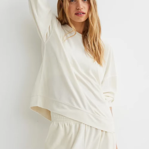 Sudaderas con capucha cortas para niñas, sudaderas de algodón de gran tamaño para mujeres, sudaderas con capucha y sudaderas para mujeres - Product Image 2