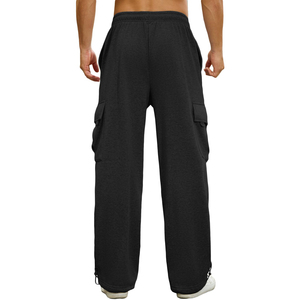 2025 <b>Wholesale</b> Custom <b>Sweatpants</b> Winter Blank Straight Jogger Men's Pants Heavyweight With Drawstring Men's <b>Sweatpants</b> - Product Image 4