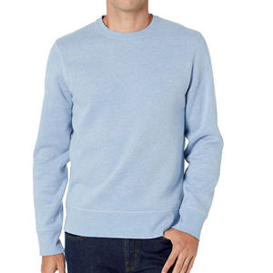 Sweat-shirts et pulls à capuche pour hommes en coton 100% de haute qualité, logo personnalisé, sweats à col rond vierges, respirants, sweat-shirt pour hommes - Product Image 1