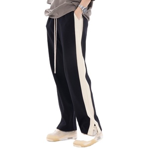 Pantalones Casuales Ligeros Bordados para Hombre, Otoño 2026, con Pierna Ancha y Corte Recto - Product Image 1