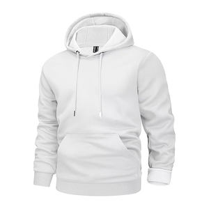 เสื้อฮู้ดโอเวอร์ไซส์ขนแกะสีบกำหนดโลโก้ได้เองดีไซน์แบบถักลายพื้น - Product Image 4