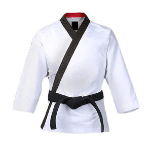 Uniformes de Aikido para hombre de alta calidad, novedad de 2024, logotipo personalizable, BJJ Teak Wondo, ropa de artes marciales, uniformes de Karate - Product Image 4
