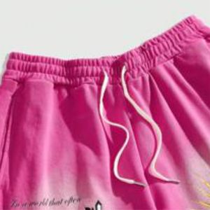 Pantalones Cortos Deportivos Personalizados con Logotipo, Estilo Casual, Impresión Digital Gráfica, 100% Algodón, Transpirables, de Secado Rápido, para Hombre - Product Image 4