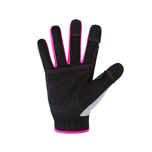 Haute qualité dernière conception gants de mécanicien de travail résistant à la chaleur Anti-chimique respirant 25cm personnalisable couleur unie usine - Product Image 2