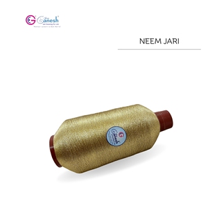 180D Neem Jari Metallic Flora Jari Fil à broder Haute ténacité Lurex Polyester pour tricoter à la main jari - Product Image 2