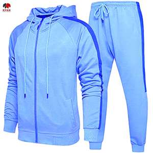 ชุดวอร์มผู้ชายแบบสั่งทำ ดีไซน์ใหม่ สไตล์ลำลอง พร้อมโลโก้สั่งทำ ODM สีต่างๆ ไซส์พลัส - Product Image 5