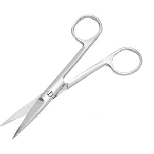 Tijeras operativas pacificadas esterilizables en autoclave de acero inoxidable de alta calidad 5,5 cuchillas rectas afiladas de calidad Premium - Product Image 2