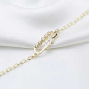 Rectangle Design Baguette Charme Bracelet Turc En Gros À La Main 925 Bijoux En Argent Sterling - Product Image 3