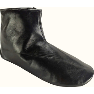 Wholesale Unique 2023 Latest Design High Fashion Premium Quality Comfortable <b>Soft</b> Sheepskin Leather <b>Socks</b> - Product Image 4