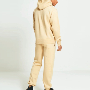 Mens Fleece Jogging Pockets Plain Chándal Sudadera con capucha y pantalones de chándal Conjunto para los inviernos de la mejor calidad - Product Image 5