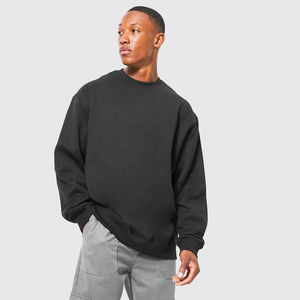 Épais lourd blanc goutte épaule hommes sweat 500 460 400 GSM Logo personnalisé poids lourd surdimensionné sweats - Product Image 6