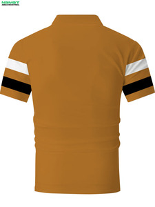 Camiseta de Manga Corta para Hombre, Personalizada con Logotipo Bordado e Impreso, Tejido Sólido Transpirable de Poliéster/Algodón, Opción 100% Algodón - Product Image 6