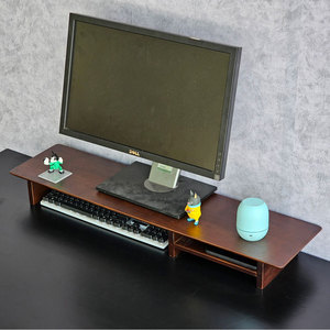 ขาตั้งจอคอมพิวเตอร์ไม้ยางพารา 100x20x10 ซม. รุ่น MS68019 สำหรับจอ 32 นิ้ว ปรับเอียงได้ 90 องศา สินค้าใหม่พร้อมส่ง - Product Image 2
