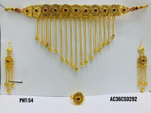 ชุดเครื่องประดับสำหรับผู้หญิงชุดเครื่องประดับสไตล์อาหรับดีไซน์สวย - Product Image 1