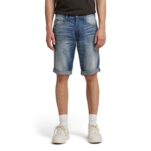 Shorts de Mezclilla para Hombre con Serigrafía, Shorts de Jean Estampados Ligeros y Elegantes para Uso Casual de Verano - Product Image 1