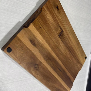 Planche à découper rectangulaire en bambou de luxe - Durable et écologique, épaisseur 1,5 cm, compatible lave-vaisselle, pour la maison, les restaurants et les hôtels - Product Image 1