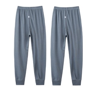 Pantalones casuales Otoño Invierno pantalones de chándal de lana para hombre correr Jogger deportes gimnasio pantalones moda Color sólido entrenamiento pantalones largos - Product Image 1