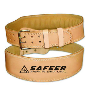 Cinturón de Cuero Vacuno de Alta Calidad, Antideslizante, Personalizable, Unisex, para Levantamiento de Pesas, Powerlifting y Fisicoculturismo, para Gimnasio - Product Image 3