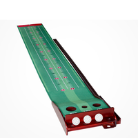 Mini équipement d'entraînement de golf Offre Spéciale Indoor Golf Training Putting Green avec logo personnalisé pour l'entraînement des tapis