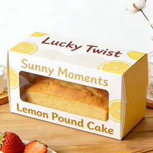 Caja para <span class=keywords><strong>Donuts</strong></span> <span class=keywords><strong>de</strong></span> Papel Blanco con Tapa Transparente, Contenedor Desechable para Llevar Productos Horneados, Pasteles, Exhibición <span class=keywords><strong>de</strong></span> Panadería, Ecológico - Product Image 4